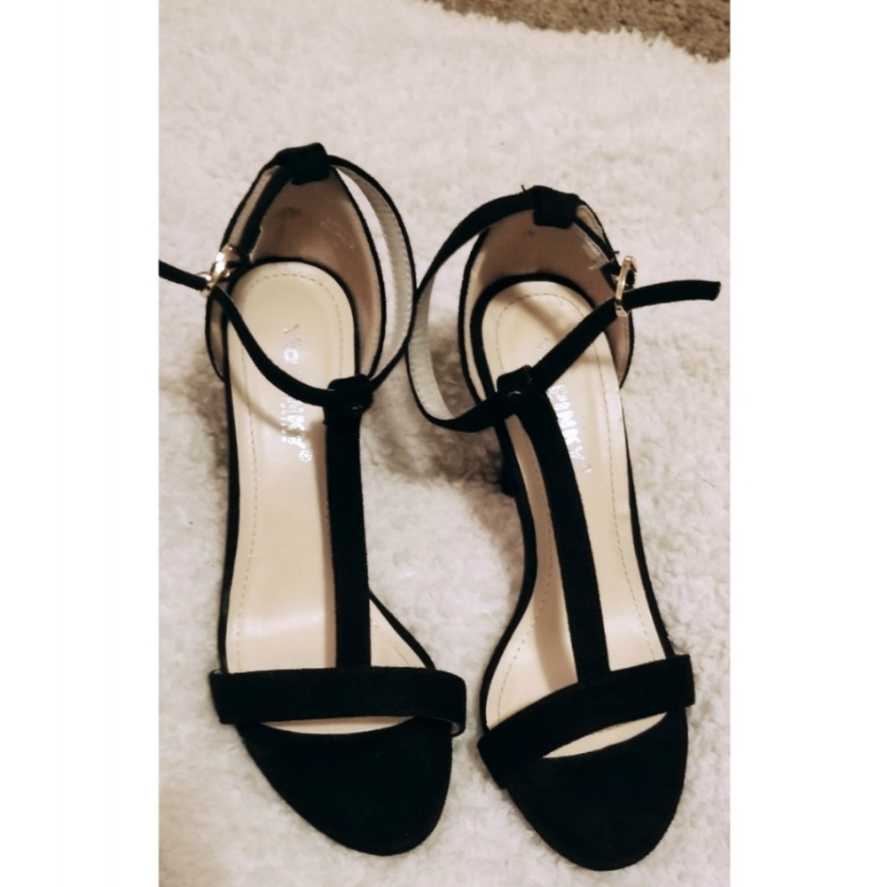 Black heels